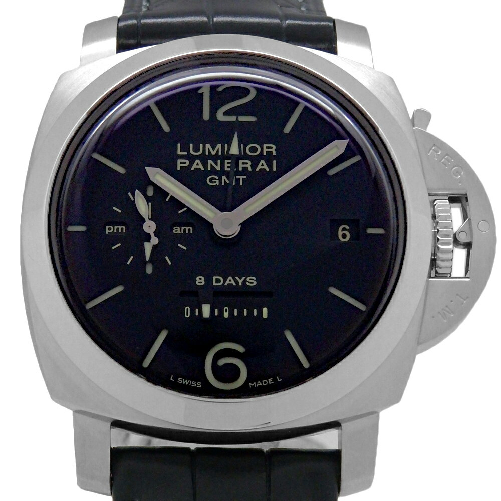 PANERAI　パネライ　ルミノール1950　GMT　8days　PAM00233　新品純正革ベルト ...