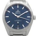 【最大3万円OFFクーポン配布】OMEGA　オメガ　コンステレーション　グローブマスター　コーアクシャル　130.30.39.21.03.001　13030392103001　マスタークロノメーター　オートマ　メンズ　青文字盤 【中古】【DS KATOU】