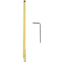 ギタートラスロッド ダブルアクション ネック修正用 ギターアクセサリ 7.5x300mm スチール製 イエロー