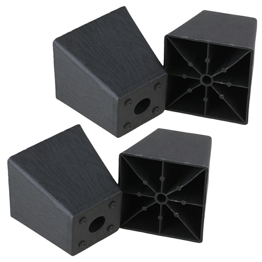 Rakuten - プラスチック 台形 家具脚 ソファ ベッド用 97 x 98 x 65mm 4個パック