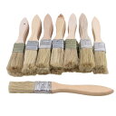 17 x 2CM ステイン ワニス ブラシ ツール 厚い 木製 ハンドル付き 20個パック