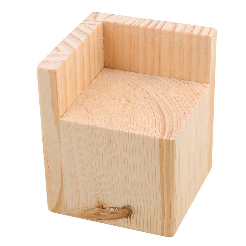 半密閉型 木製 増加 パッド 脚 家具 リフター L字型 8.8x8.8x8cm