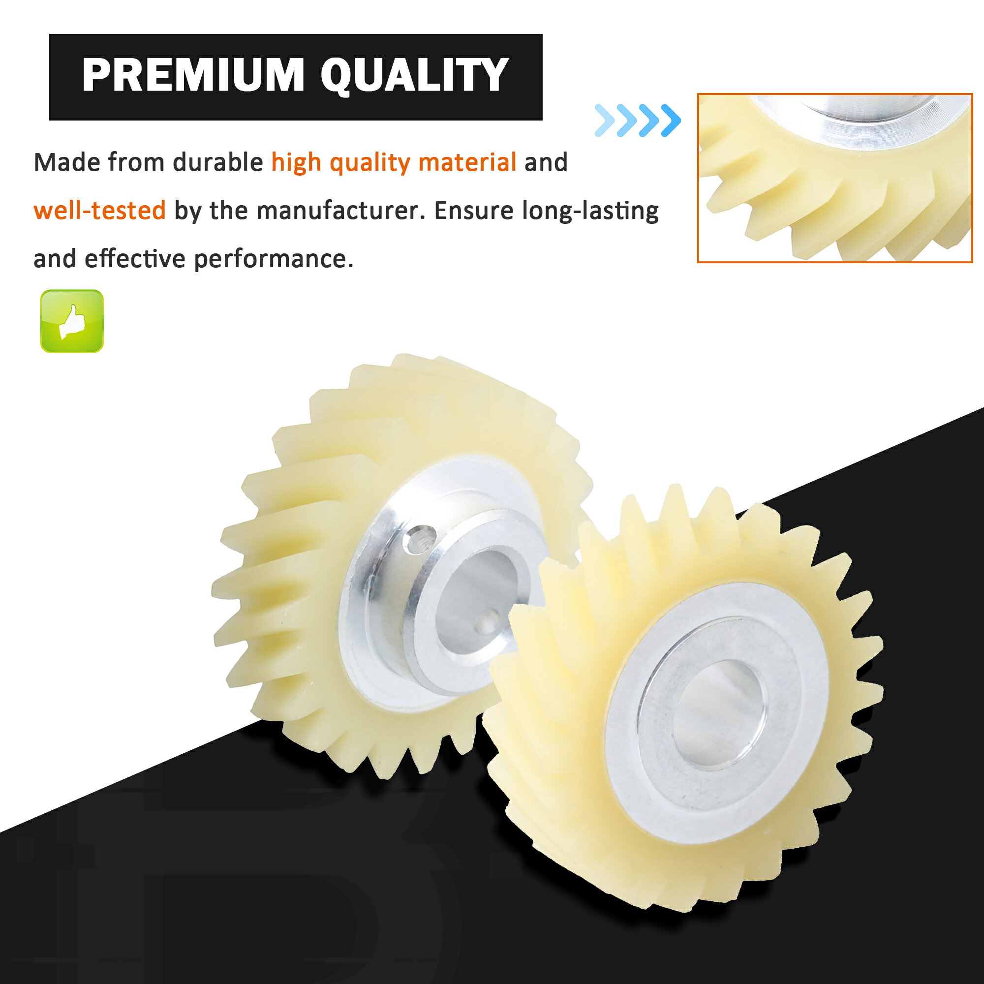Rakuten - 長さ36.5mm ミキサー ギア 交換部品 4161531 AH1491159 の交換品