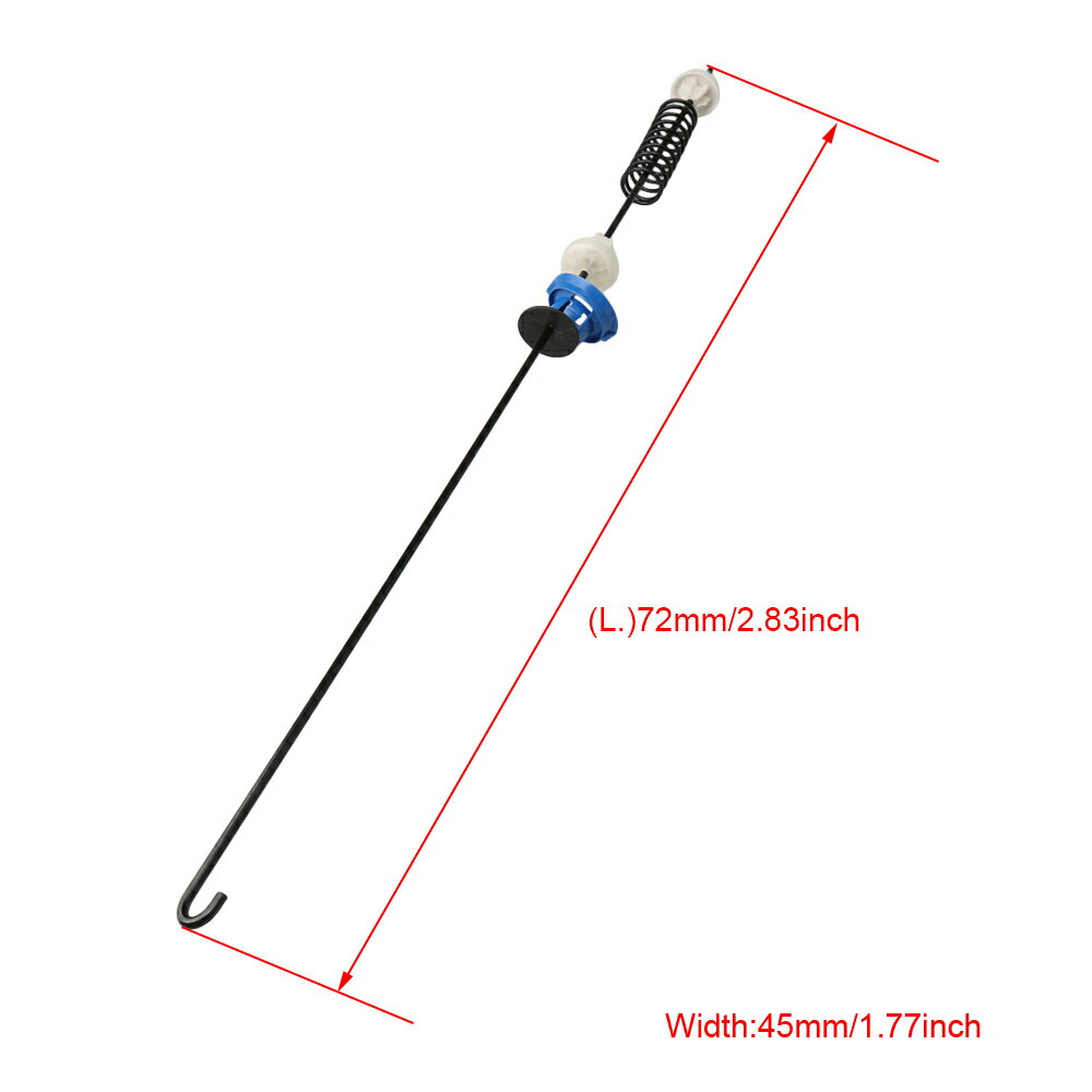 W10440786 洗濯機用 サスペンション ロッド スプリング キット Whirlpool対応 4個パック