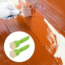 DIY 装飾用 プラスチック ハンドル 2インチ プロフェッショナル ペイント ブラシ 10個パック