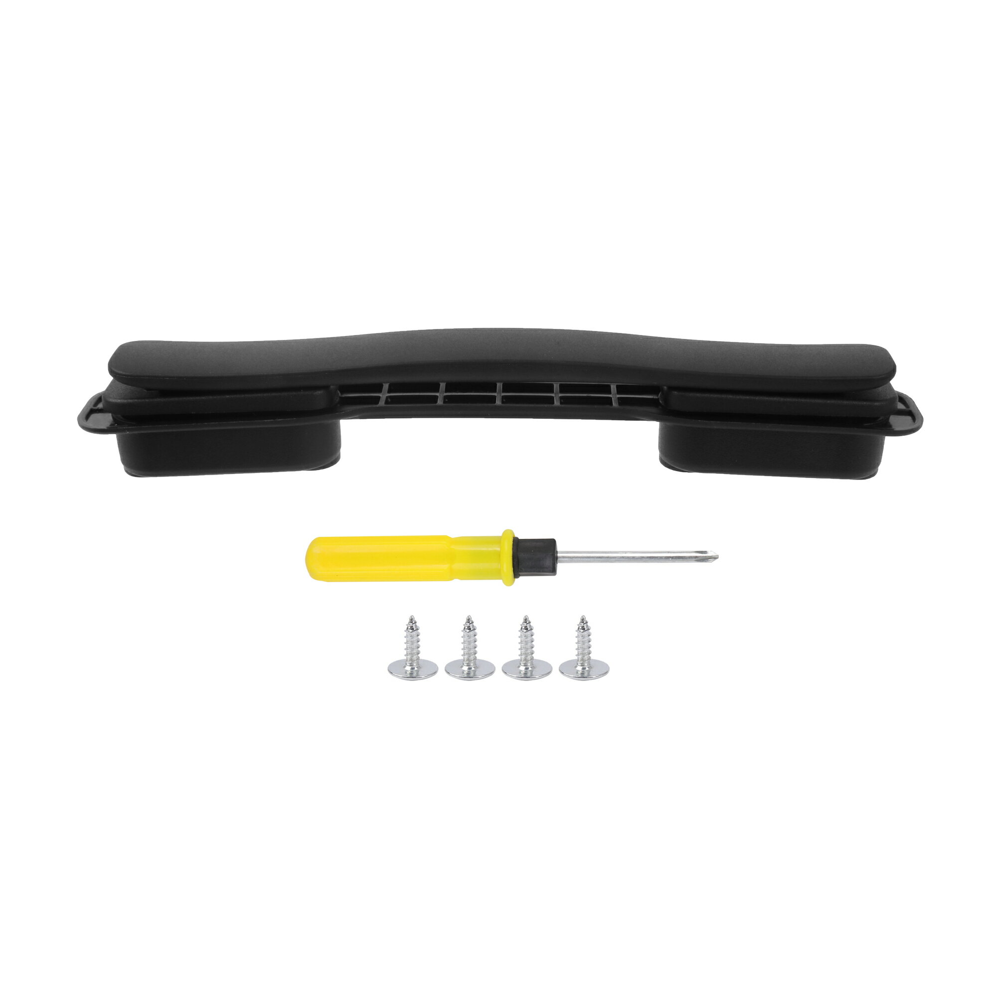 スーツケースハンドル グリップ 取っ手 キャリーバッグ用 交換 修理 21.8cm ブラック B128