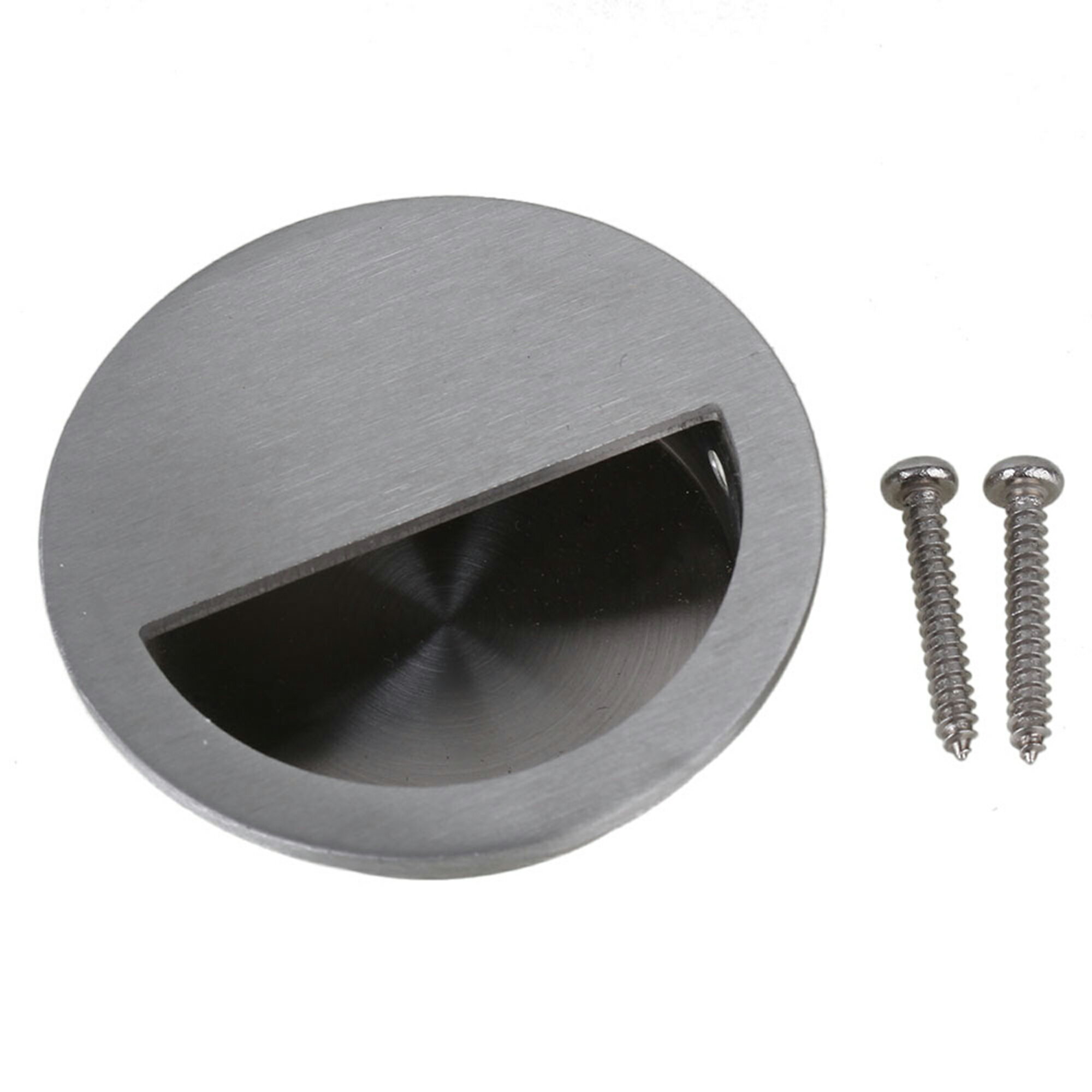 特徴: 1. 取り付けが簡単で、便利に使用できます。 2. キャビネットや家具に最適な工芸品です。 3. 304 ステンレススチール製で、長期間の使用に耐える高品質です。 4. 引き戸の引き出し、畳のバックルなどに適しています。 5. 隠しハンドル: 日常の活動で家具の突起によって引き起こされる衝突を軽減し、より安全で実用的です。 仕様: 材質: 304 ステンレススチール 表面: ブラシ仕上げ 色: シルバー サイズ: 5x1.7cm/1.97x0.67 インチ (直径 x 高さ) 寸法: 直径 50mm 重量: 44g 取り付け方法: 1. 製品の直径を確認し、穴の位置に合わせてマークを付けます。 2. 製品の穴の位置に合わせて穴を開け、側面からネジを取り付けて固定します。 注意: 1. 購入前にドアパネルの厚さを確認してください。 2. ドアパネル間の隙間を決定します。 パッケージ内容: 1 x 半円形 フラッシュ 埋め込み式 プル 2 x ネジ