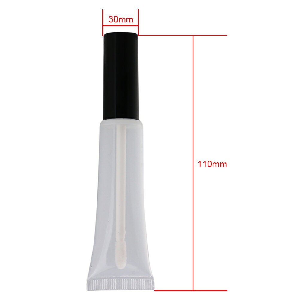 ブラック 15ml リップ バーム ソフト ボ...の紹介画像2