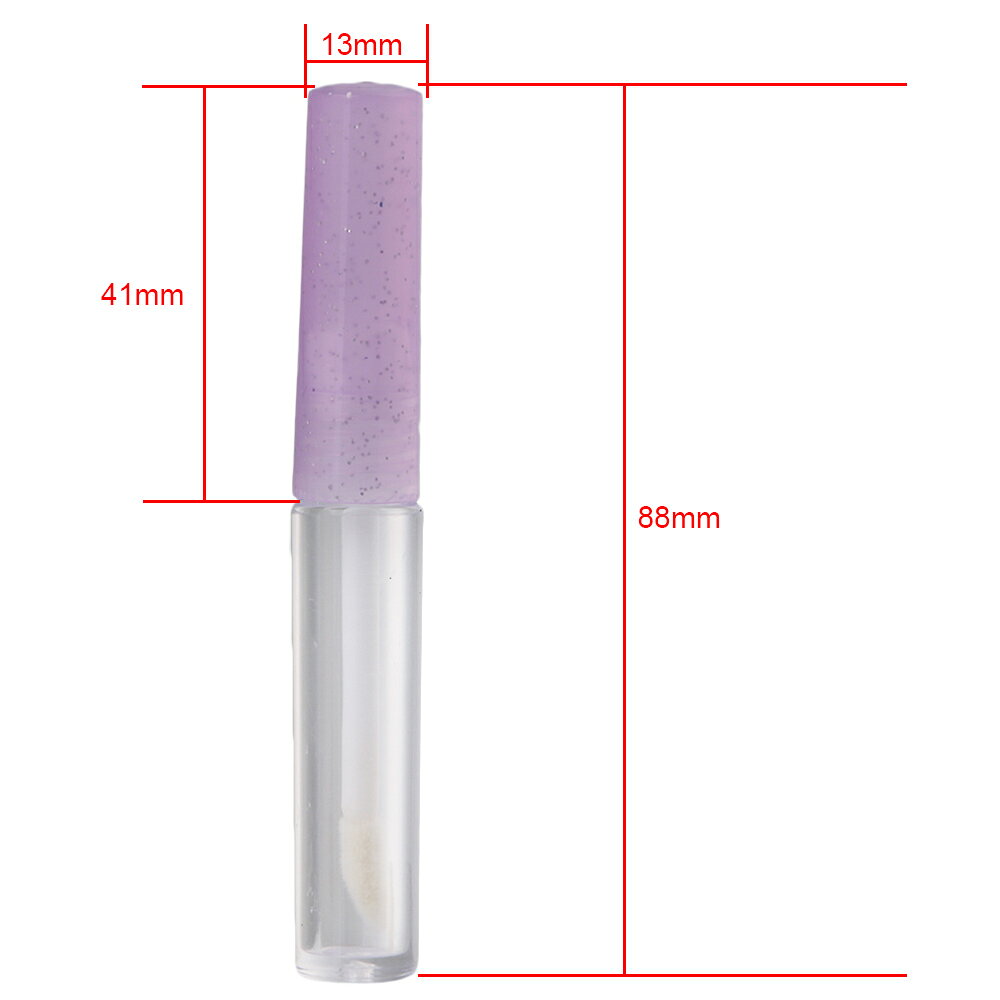 1.3ml 空のリップ グロス チューブ 透明...の紹介画像2