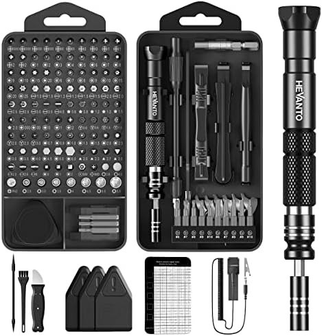 HEVANTO 精密ドライバーセット 145 in 1 トルクスドライバー 磁気ドライバー 特殊ドライバー ネジ回し