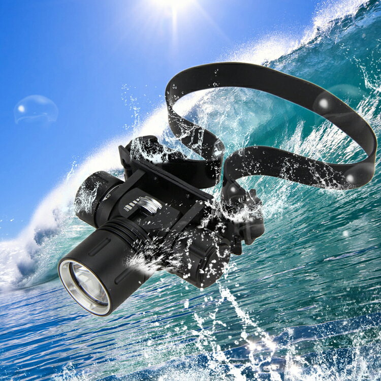 CREE XM-L 1800LM 防水ヘッドライト LEDダイビングヘッドライト 80M水中 1800ルーメン ブラック TrustFire 保護回路付き18650リチウムイオン電池(3400mAh) * 1+USB型 1本用充電器付き通販格安セール情報 楽天 通販