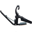 Kyser Quick Change Capo KGDBA Black カイザー ドロップDアコースティック用カポ
