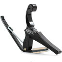 Kyser Quick Change Electric Guitar Capo KGEBA Black カイザー エレキギター用カポ