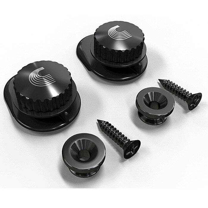D'Addario Universal Strap Locks System PW-SLS-01 ダダリオ ストラップロック ブラックのサムネイル