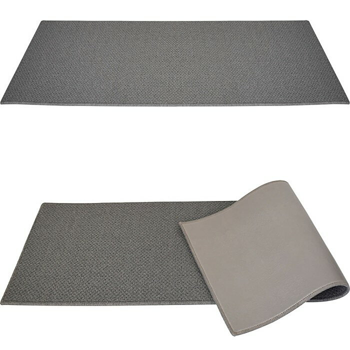 ポリウレタン樹脂を裏面にコーティングした軽量設計に加え、優れた防音・断熱性能を持ち合わせた、デジタルピアノ等の設置に最適なサイズのマットです。 優れた防音性能LL-35をクリア。椅子の移動や物の落下音など軽量床衝撃音の緩和に優れています。階上の生活音を緩和しますので、マンションや集合住宅に最適です。ポリウレタン樹脂により、通常のカーペットの約1.5倍の断熱性能をもちます。また加工の際に発生するCO2は3分の1程度で、環境にやさしいマットです。 ・サイズ：150cm x 50cm ・素材：原着ポリプロピレン100% ・パイル長：H5mm L3mm(全厚10mm)