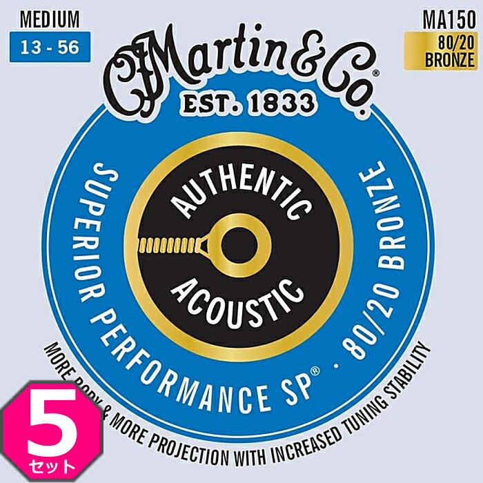 ブルーのパッケージの「SP弦」は、従来のマーティン弦とSP弦を一体化したもので、ライナップの中では最もスタンダードな弦と言える。 従来は芯線のメッキ加工にプラス・プレート（銅メッキ）とティン・プレート（錫メッキ）が混在していたが、HT（HighTensile）と呼ばれる伸縮に強い高張力な芯線を特徴とし、これまで以上にサウンドのみならず耐久性に優れた弦に生まれ変わりました。