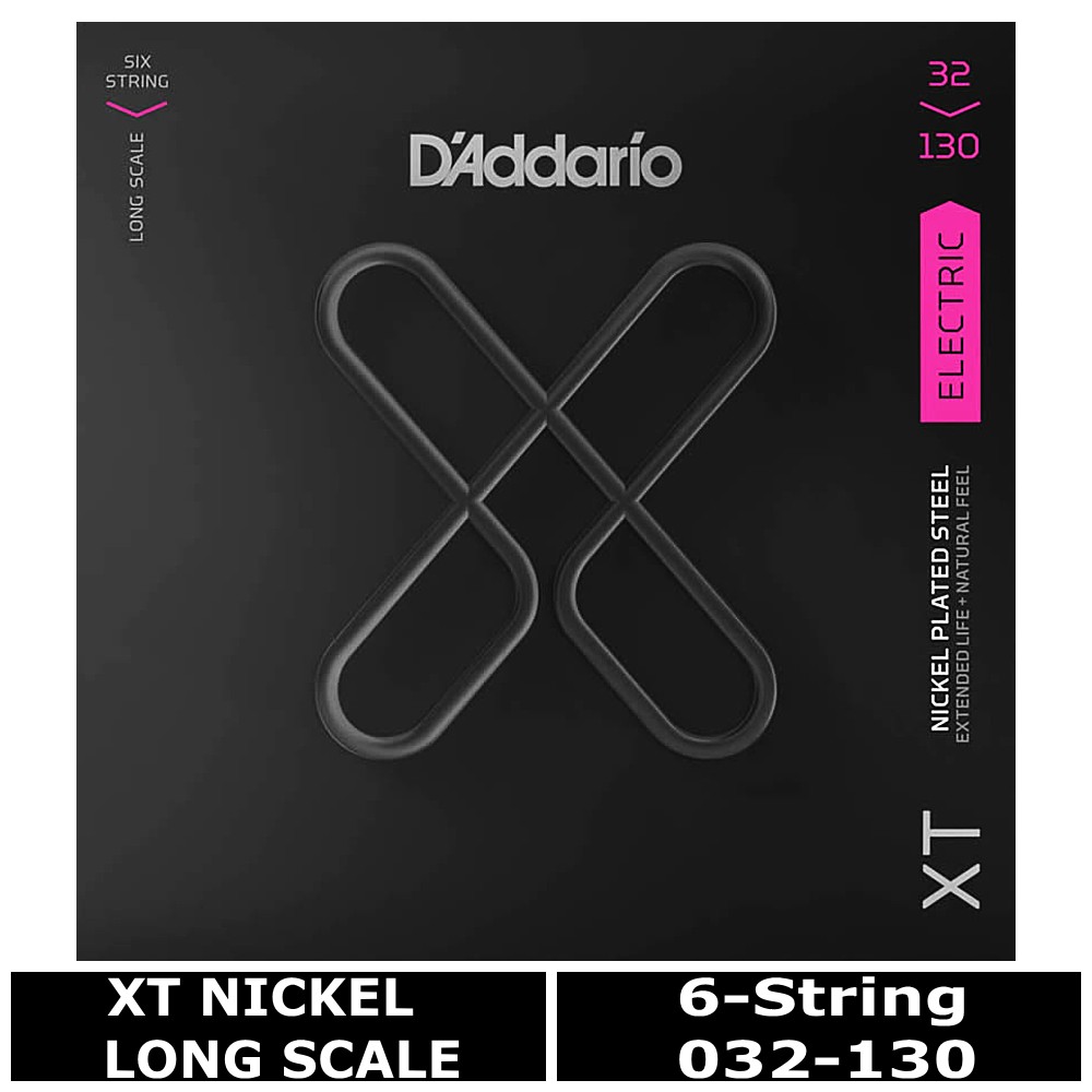6弦用 D'Addario XTB32130 XT Nickel 032-130 Long Scale ダダリオ コーティング弦 ベース弦
