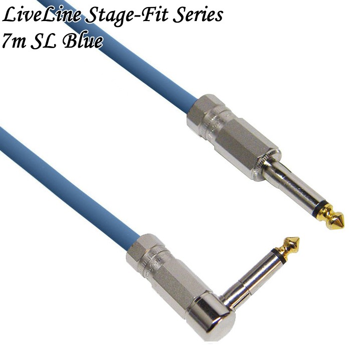 Live Line Stage-Fit Series 7m SL Blue ライブライン ケーブル LEF-B7MS/L