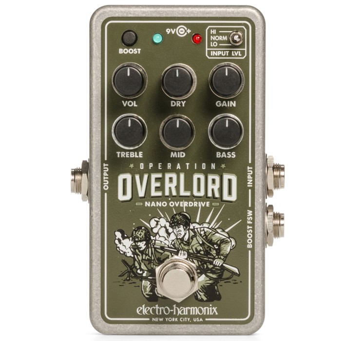 Electro-Harmonix Nano Operation Overlord エレクトロハーモニクス オーバードライブ/ディストーション