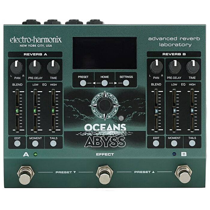 Electro-Harmonix Oceans Abyss Advanced Reverb Laboratory ���쥯�ȥ��ϡ���˥��� ��...