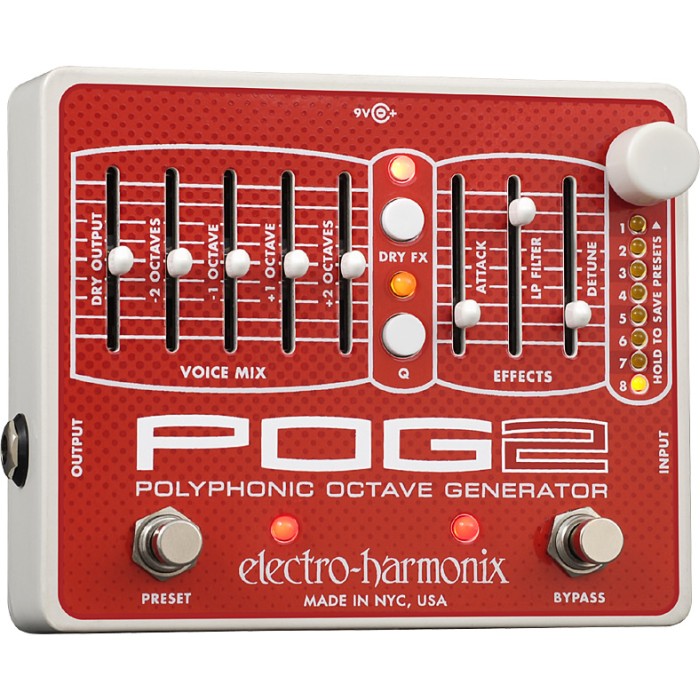 Rakuten - Electro-Harmonix Pog2 エレクトロハーモニクス ポリフォニック オクターブ ジェネレーター