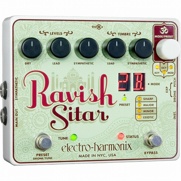 Electro-Harmonix Ravish シタールマシン