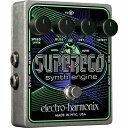 Superego は、弾いた音をサンプリングして無限のサステインを生み出します。コードなどをフリーズ（鳴ったままに）すれば、その上にソロなどを重ねて弾くことが可能です。フリーズした音を次の音に滑らかにグリスすればシンセのポルタメントのような効果を得られます。フットスイッチを踏む度にサウンドを次々に重ねることもでき、その場合前の音をどれだけ残すのかなどを設定できます。また、フットスイッチを操作しなくても、本機が自動で単音やコードをフリーズするオートモードもあります。エフェクトループも搭載しており、Superegoのエフェクト音にさらに別のエフェクトをかけることも可能です。 ・3Foot Switchモード：Momentary、Latch、Auto ・Speed/Layerコントロール：モードにより、フリーズ音のフェイドイン／アウトや重ねる前の音量を調整します。 ・Glissコントロール：フリーズし音を次の音に変化させるスピードを調整します。 ・電源：9V DC センターマイナスアダプター JP9.6DC-200（付属）