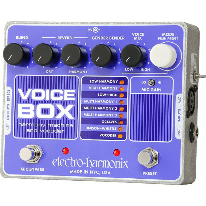 Electro-Harmonix Voice Box エレクトロハーモニクス ヴォーカルハーモニーマシン/ボコーダー