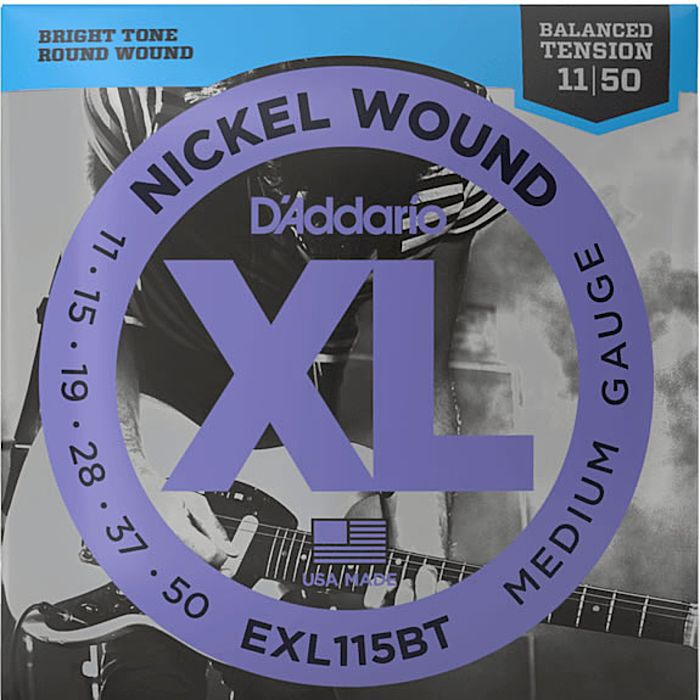Electric Guitar Strings - D'Addario EXL115BT Balanced Tension Nickel Wound 011-050 ダダリオ エレキギター弦