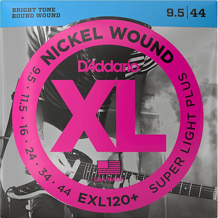 0.09 - 0.42 - D'Addario EXL120+ Nickel Wound 009.5-044 ダダリオ エレキギター弦