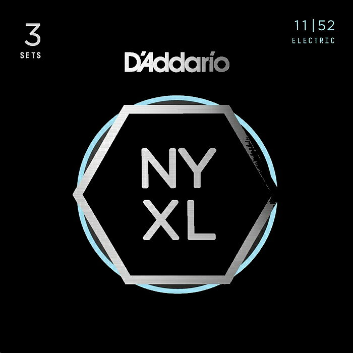 3åȥѥå D'Addario NYXL1152-3P Medium Top/Heavy Bottom 011-052 ꥪ 쥭