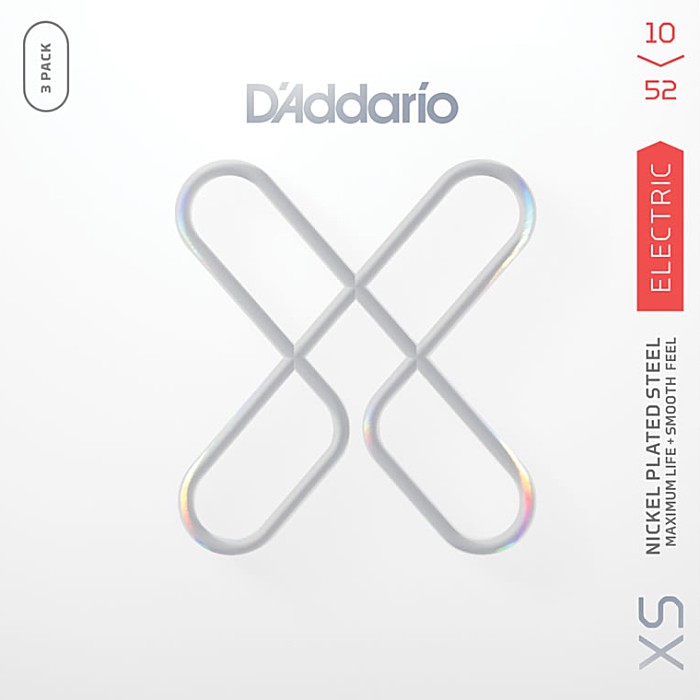 Rakuten - 3セットパック D'Addario XSE1052-3P XS Nickel 010-052 ダダリオ コーティング弦 エレキギター弦