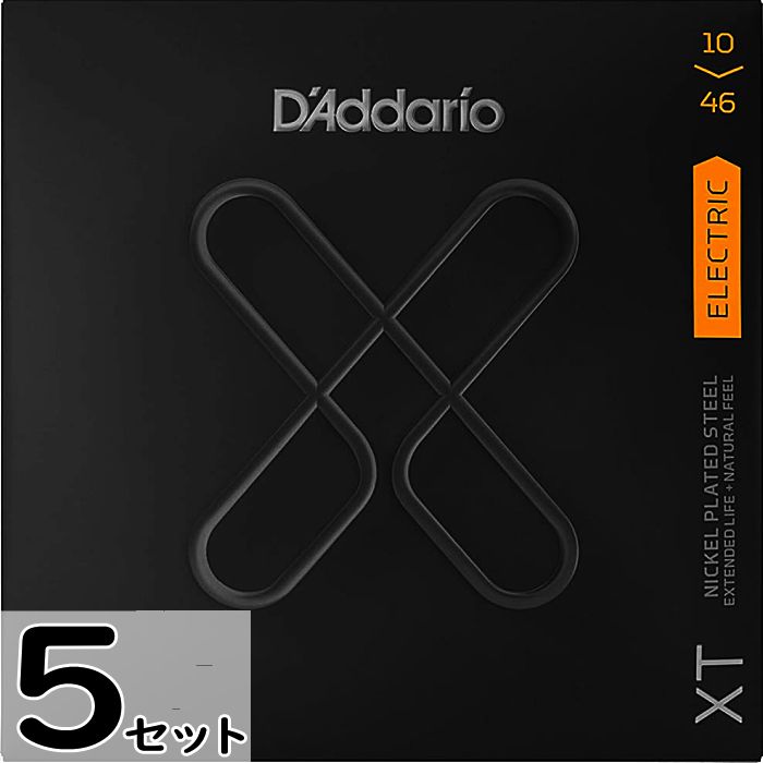 Rakuten - 5セット D'Addario XTE1046 XT Nickel 010-046 ダダリオ コーティング弦 エレキギター弦