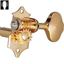Gotoh SE700-XG L3R3 ゴトー ギターペグ 3対3 X-Finish ゴールド(ボタンオプション対応)