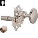 Gotoh SEP770-XN L3R3 ゴトー ギターペグ スロッテッドヘッド用 3対3 X-Finishニッケル(ボタンオプション対応)
