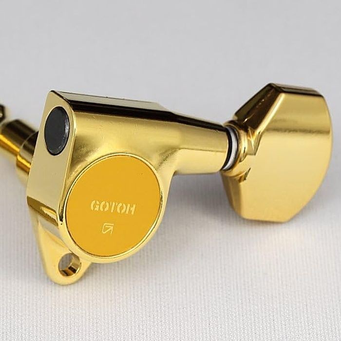 Gotoh SG360-GG MG L6 ゴトー ギターペグ マグナムロック ゴールド(ボタンオプション対応）