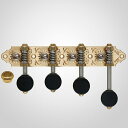 Gotoh Mandolin Peg MF510 Solid Brass ゴトー マンドリンペグ ソリッドブラス(ボタンオプション対応)