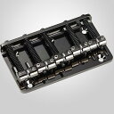 5弦用 Gotoh 205B-5-CK Bass Bridge ゴトー ベースブリッジ ブラスサドル/スチールプレート コスモブラック