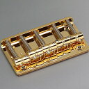 5弦用 Gotoh 205B-5-GG Bass Bridge ゴトー ベースブリッジ ブラスサドル/スチールプレート ゴールド