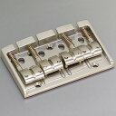 Gotoh 404BO-4-XN Bass Bridge ゴトー ベースブリッジ ブラスサドル/亜鉛プレート Xフィニッシュ ニケル