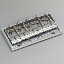 5弦用 Gotoh 404BO-5-XC Bass Bridge ゴトー ベースブリッジ ブラスサドル/亜鉛プレート Xフィニッシュクローム