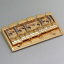 5弦用 Gotoh 404BO-5-XG Bass Bridge ゴトー ベースブリッジ ブラスサドル/亜鉛プレート Xフィニッシュゴールド