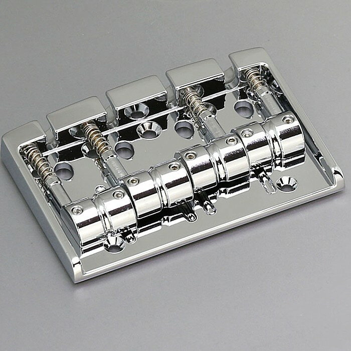 Gotoh 404SJ-4-C Bass Bridge ゴトー ベースブリッジ スチールサドル/亜鉛プレート クローム