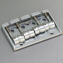 Gotoh 404SJ-4-XC Bass Bridge ゴトー ベースブリッジ スチールサドル/亜鉛プレート Xフィニッシュクローム