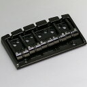 5弦用 Gotoh 404SJ-5-B Bass Bridge ゴトー ベースブリッジ スチールサドル/亜鉛プレート ブラック
