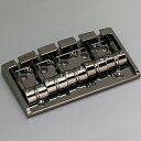 5弦用 Gotoh 404SJ-5-CK Bass Bridge ゴトー ベースブリッジ スチールサドル/亜鉛プレート コスモブラック