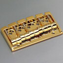 5弦用 Gotoh 404SJ-5-GG Bass Bridge ゴトー ベースブリッジ スチールサドル/亜鉛プレート ゴールド