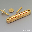 Gotoh GE103B-GG Tune-o-matic Bridge ゴトー ブリッジ セリアゲ式ナッシュビルタイプ ゴールド