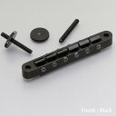 Gotoh GE104B-B Tune-o-matic Bridge ゴトーブリッジ セリアゲ式ナッシュビルタイプ ナロー ブラック