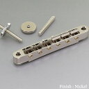 Gotoh Ti104B-N Tune-o-matic Bridge ゴトー ブリッジ セリアゲ式ナッシュビルタイプ チタニウムサドル ナロー ニッケル